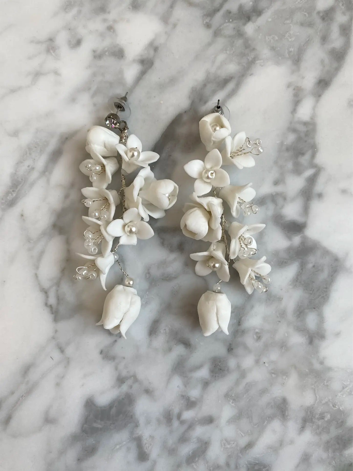 Clay Floral Earrings