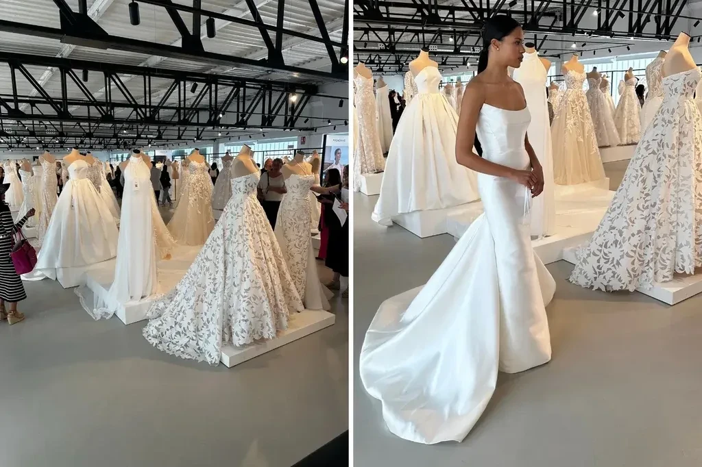 New York Fashion Week or Paris Couture Week, bridal markets combine