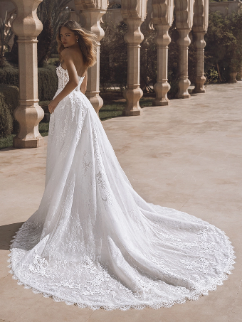 Enzoani Venice Dress and Overskirt #2 Ivory Nude thumbnail