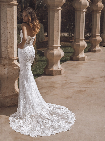 Enzoani Venice Dress and Overskirt #4 default Ivory Nude thumbnail